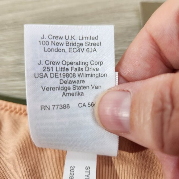 J. Crew Green Curved Waist Cheeky Bikini Bottom New With Tags Womens Size S - Picture 13 of 16